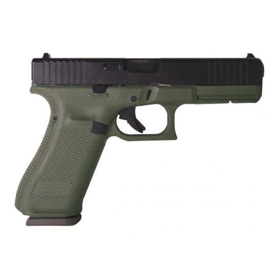 GLOCK 17 GEN 5 9MM PISTOL BATTLEFIELD GREEN PA175S203BFG