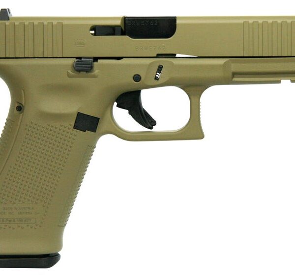 Glock 17 Gen 5 FDE 9mm Luger 3-17 rd Mags GLPA175S203FDE