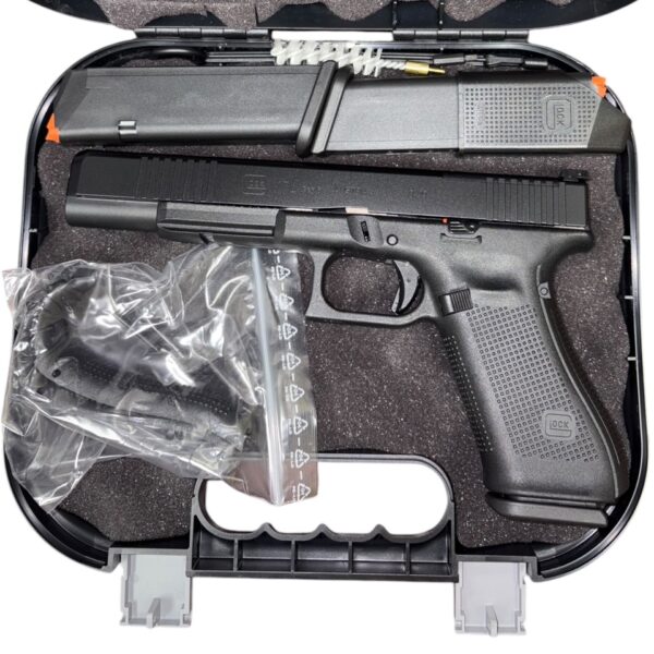 Glock 17L Gen 5 MOS – 9mm Long Slide, 4.5lb Adjustable Trigger, 3x17rd Mags