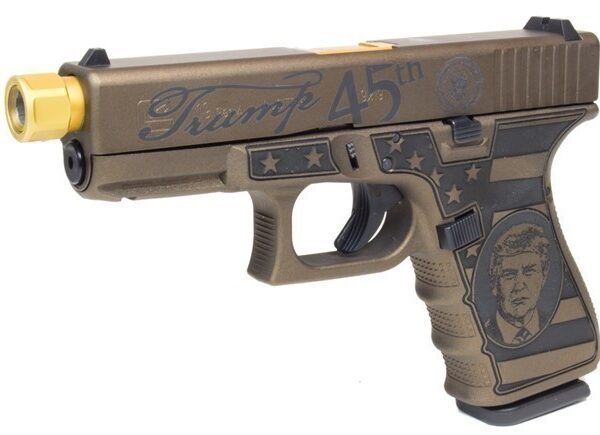 Glock 19 9mm G19 NIB CUSTOM DONALD TRUMP 45TH PRESIDENT