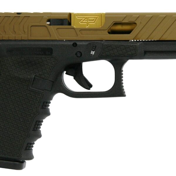 Glock 19 Gen 3 Custom 9mm Threaded Barrel Chainmail Stippled PI19502CMSBEAR