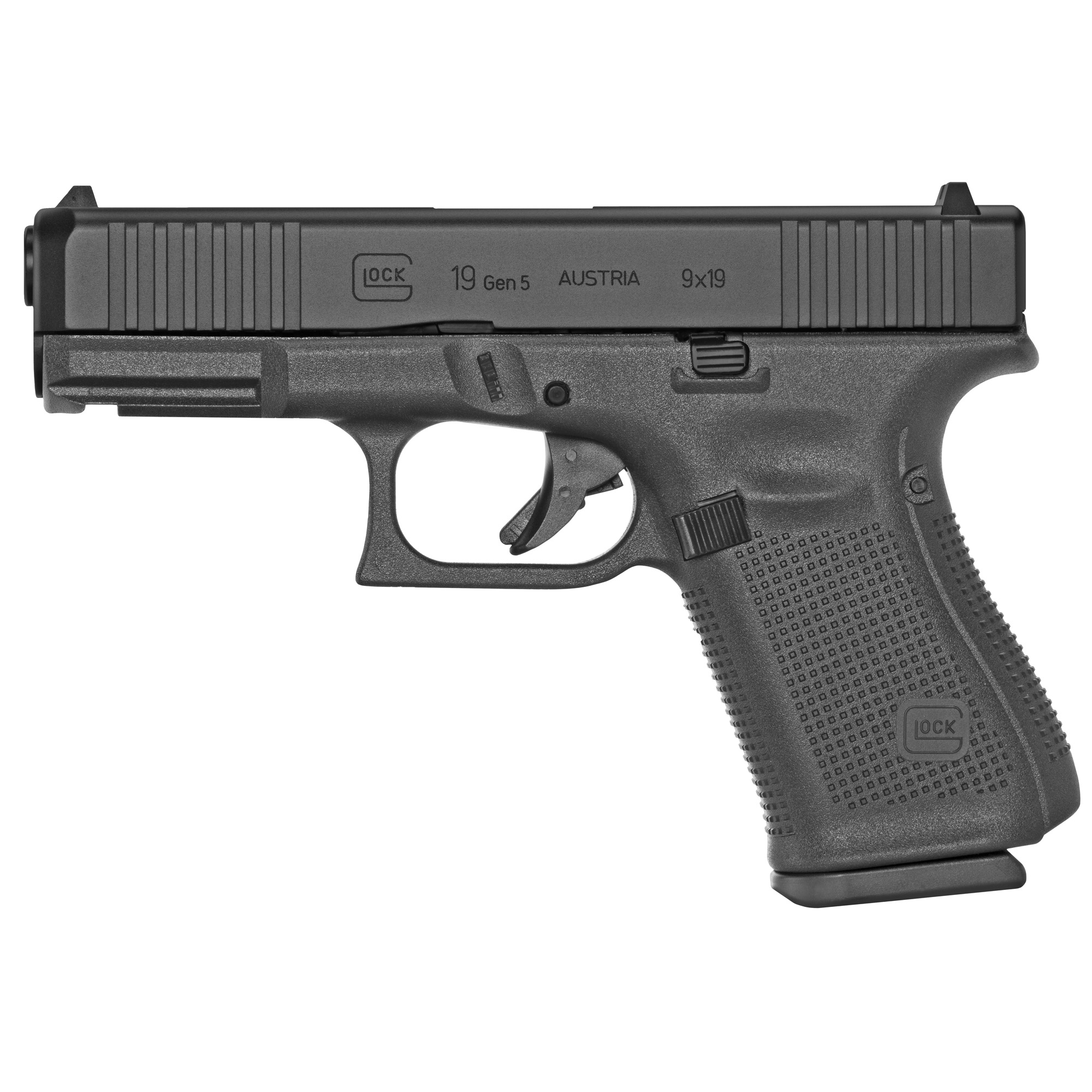 Glock 19 Gen 5 9mm 15 Round Capacity G19 PA195S203