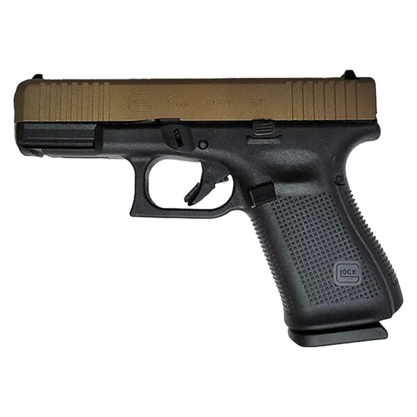 GLOCK 19 GEN 5 9MM BURNT BRONZE SLIDE PA195S204BBZS