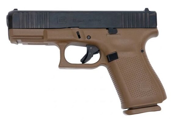 Glock 19 Gen 5 9mm FDE G5 G19 Flat Dark Earth 15 Round Capacity PA195S203DE