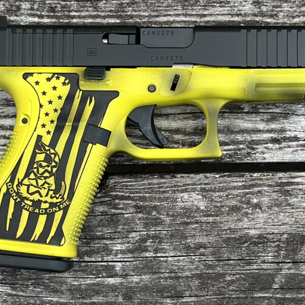 Glock 19 Gen 5 9mm MOS Optics Ready Gadsden Flag 15 Round Capacity PA195S204MOS-GADFL