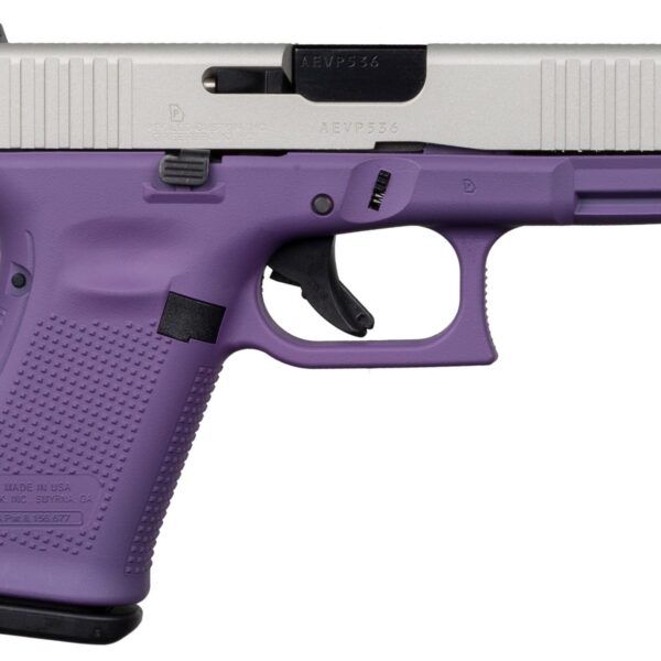 Glock 19 Gen 5 9mm Purple & Aluminum Slide 15 Round Capacity ACG-57026