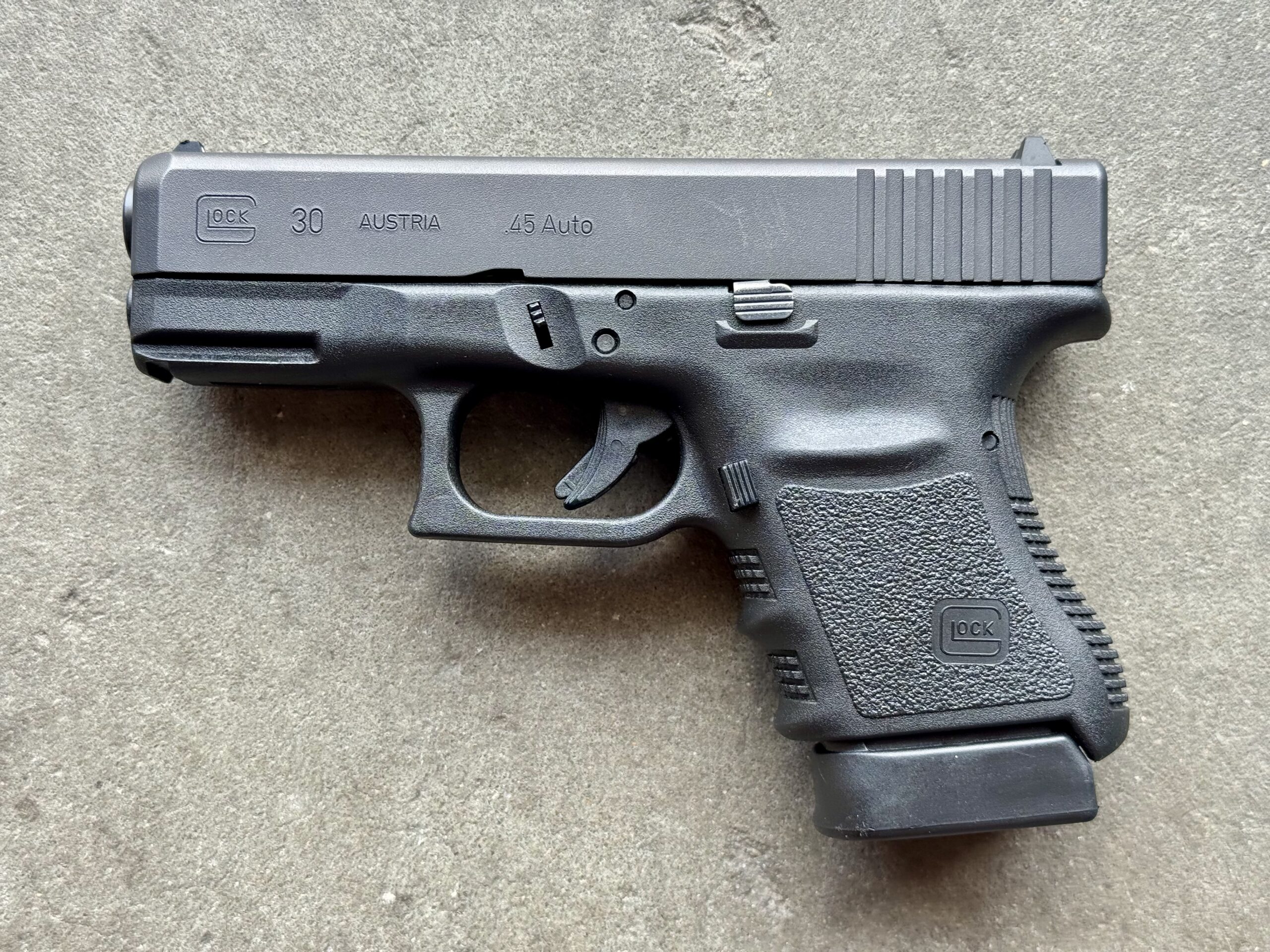 Glock 30 Gen 3 3.78" 45 ACP 10rd Austria Compact Excellent Discontinued