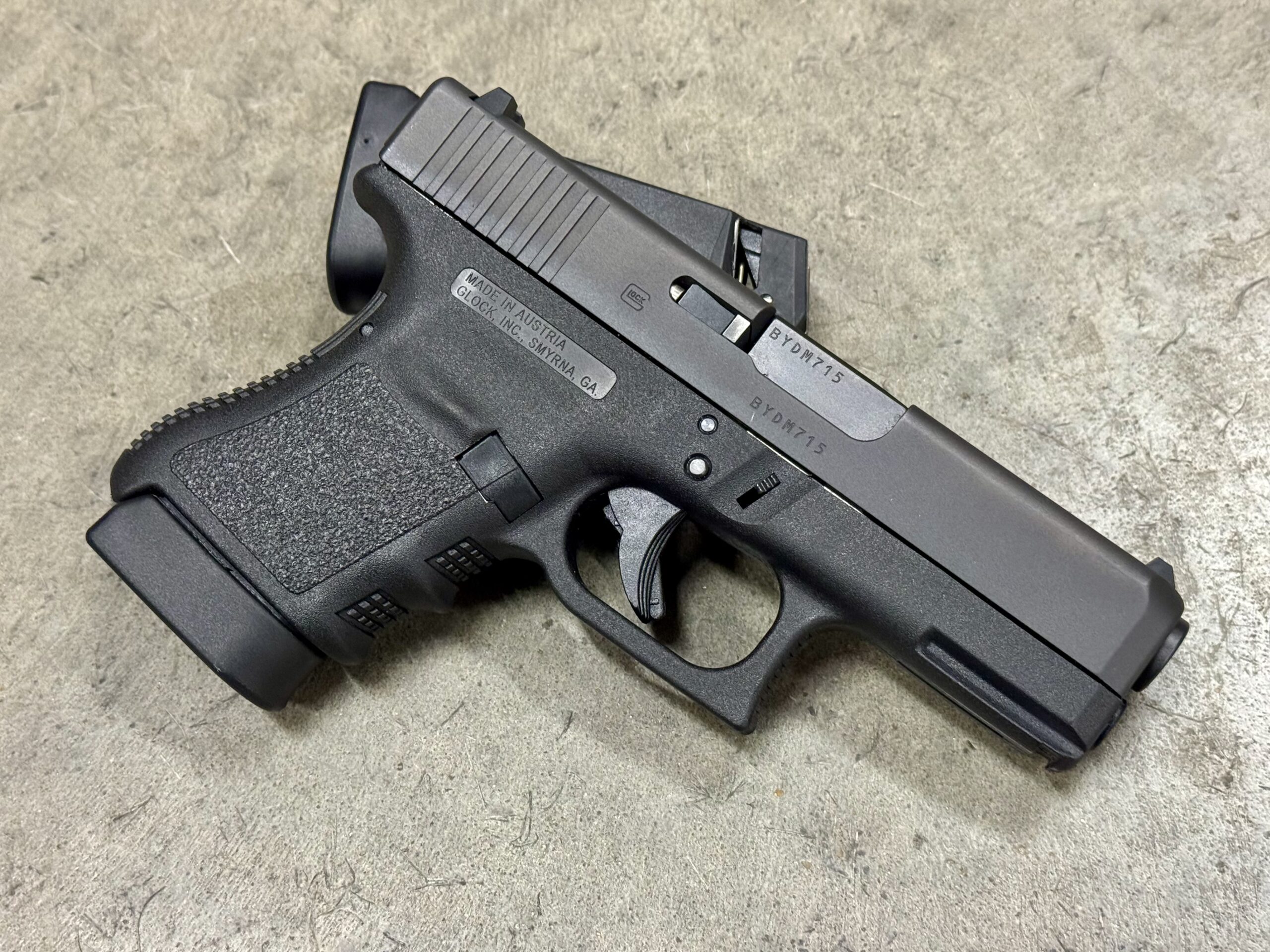 Glock 36 Gen 3 45 ACP 6rd 3.78" Sub-Compact CCW Original Case