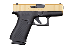 GLOCK 43X 9MM APOLLO GOLD SLIDE ACG-57005