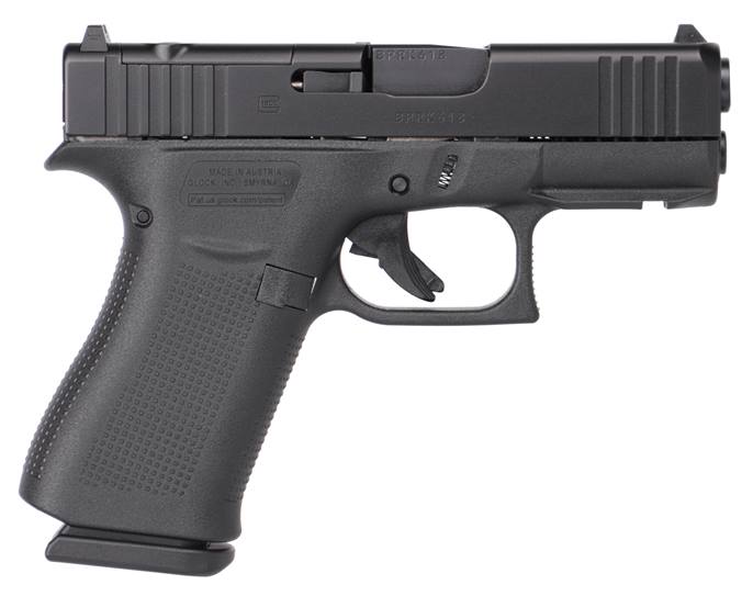 Glock 43X 9mm Front Serrations & Rail MOS Optics Ready Rebuilt PR43509XFRMOS