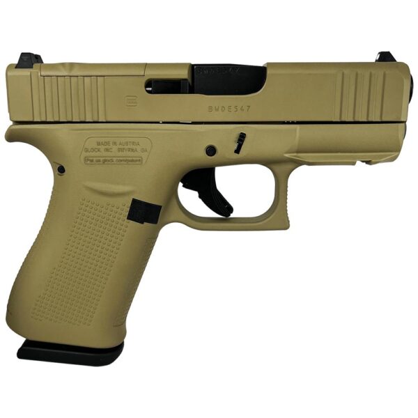 Glock 43X 9mm Full FDE MOS Optics Ready PX4350201FRMOSFDE