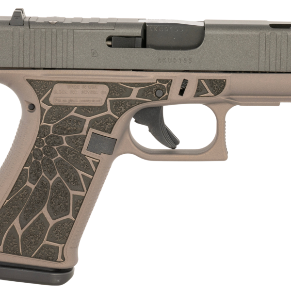 Glock 43X 9mm MOS Ported Gold Cerakote & Textured Grip UX4350201FRCRUP
