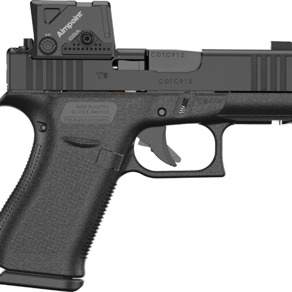 Glock 43X 9mm MOS8 W/ Aimpoint COA Red Dot UX4350B01FRMOS8A4