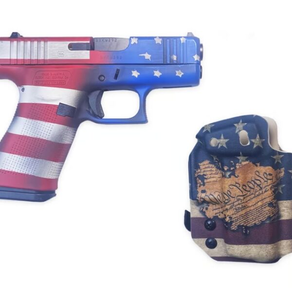 Glock 43X American Flag 9mm PX4350204CC