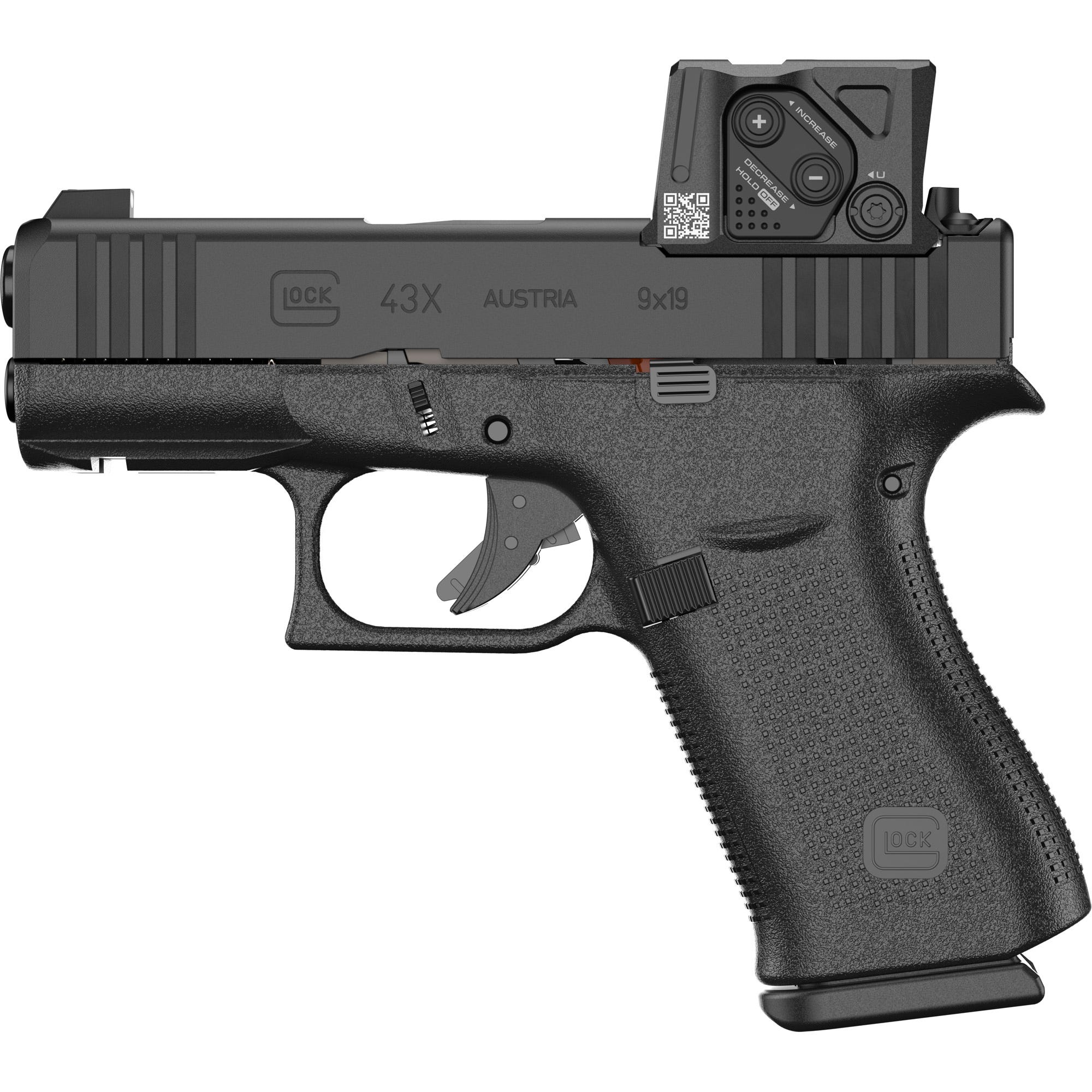 Glock 43X MOS 9mm 3.4" Barrel 15-Rounds w/ Aimpoint COA PX4350B03FRMOS8A4