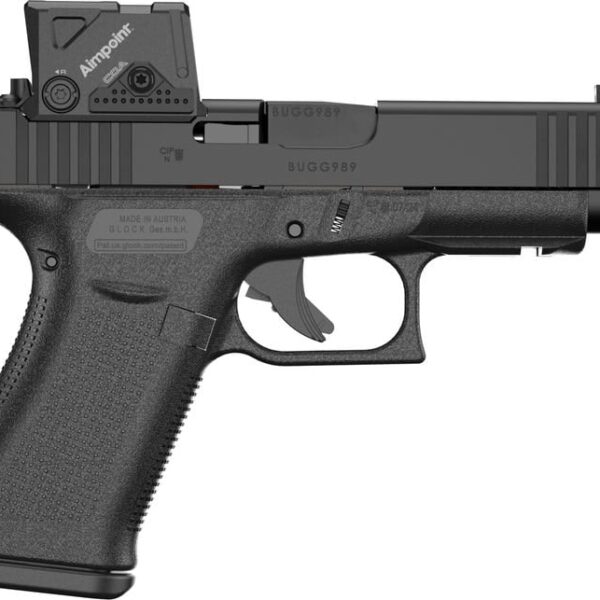 Glock 48 9mm MOS8 W/ Aimpoint COA Red Dot PA4850B01FRMOS8A4
