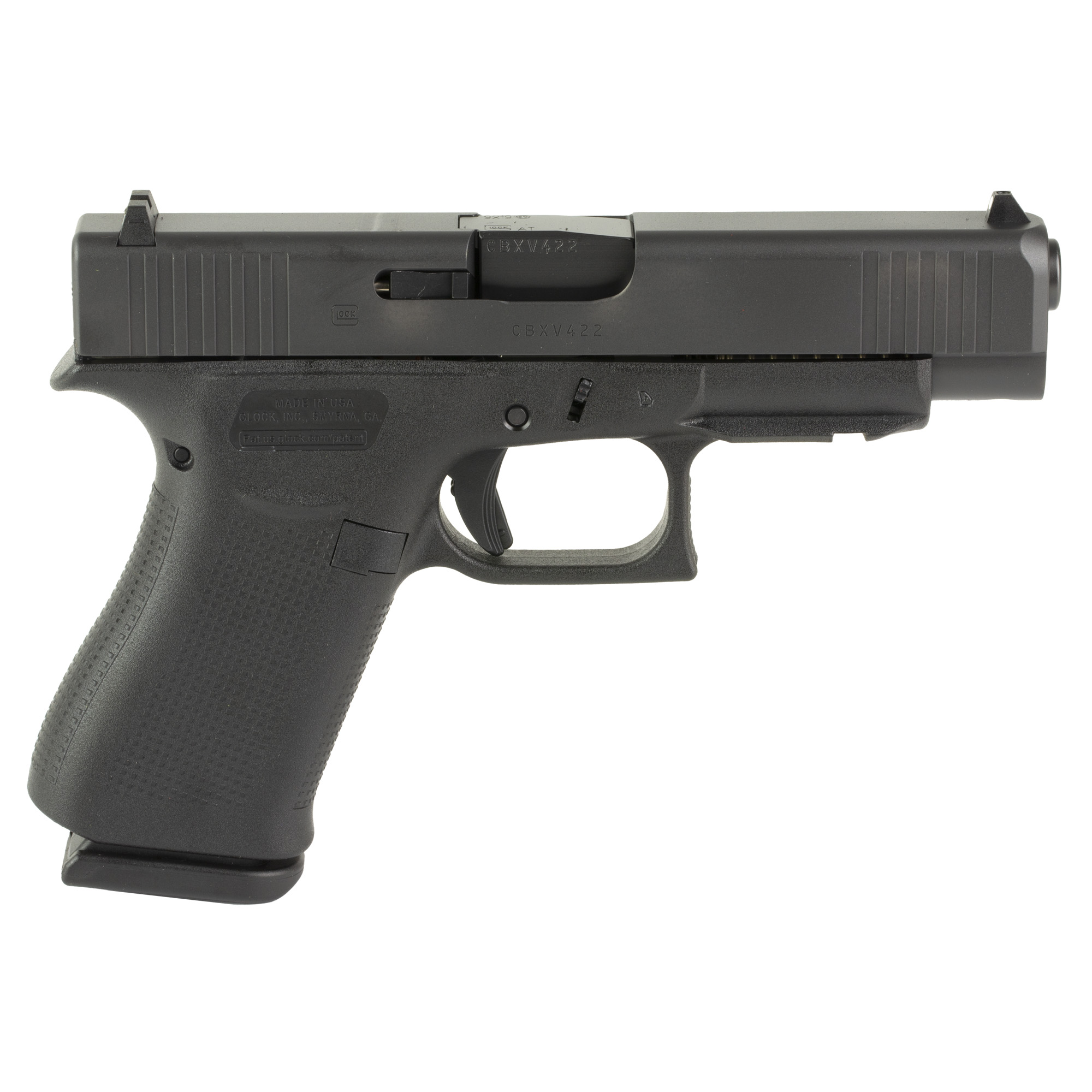 Glock 48 9mm W/ Rail & Front Cocking Serrations 10 Round Capacity UA4850201FR