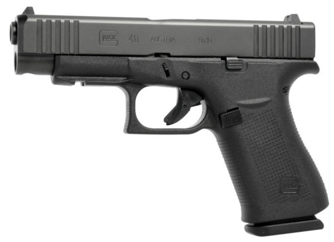 Glock 48 9mm W/ Rail & Front Serrations 15 Round Capacity PA4850203FR