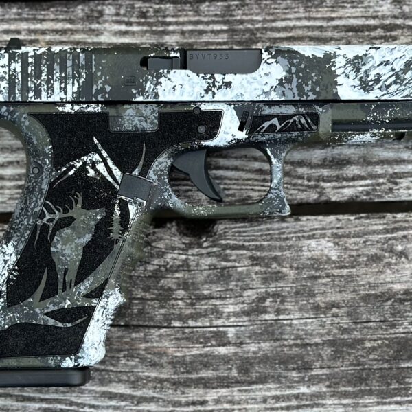 Glock Model 20 Gen 4 10mm Alpine Camo 15 Round Capacity PG2050204-ALPINELAS