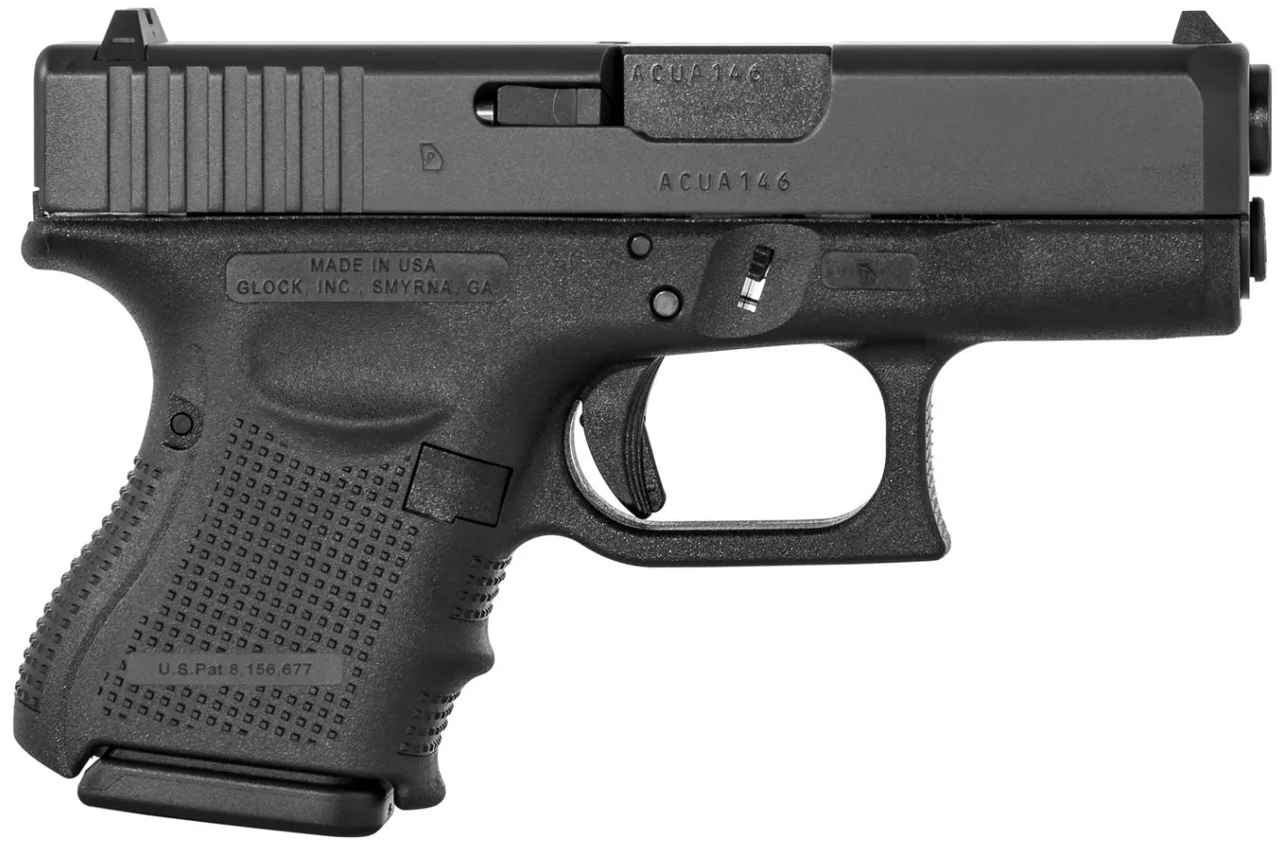 Glock Model 26 Gen 4 9mm 10 Round Capacity G26 UG2650201
