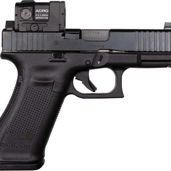 Glock Model 45 Gen 5 9mm MOS W/ Aimpoint ACRO 17 Round Capacity G45 UA455S303MOS7A1