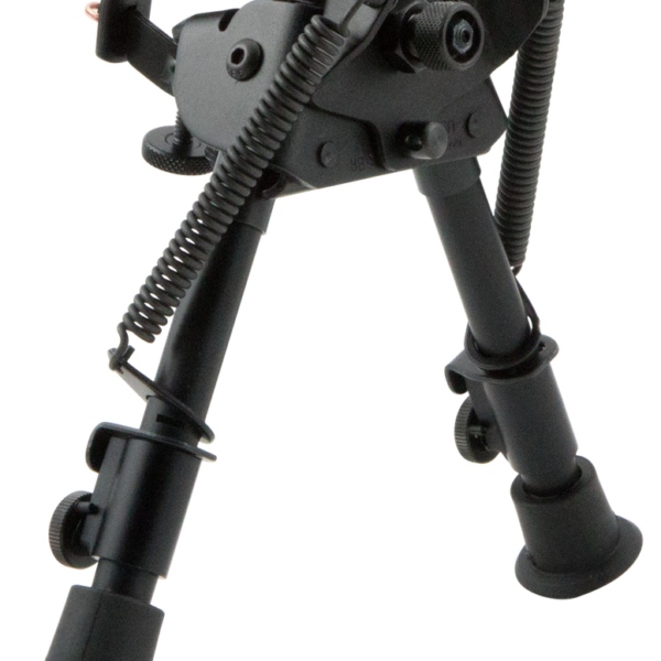 HARRIS BIPODS BRS SWIVEL BR SWIVEL STUD 6-9" BLACK STEEL/ALUMINUM, RUBBER FEET