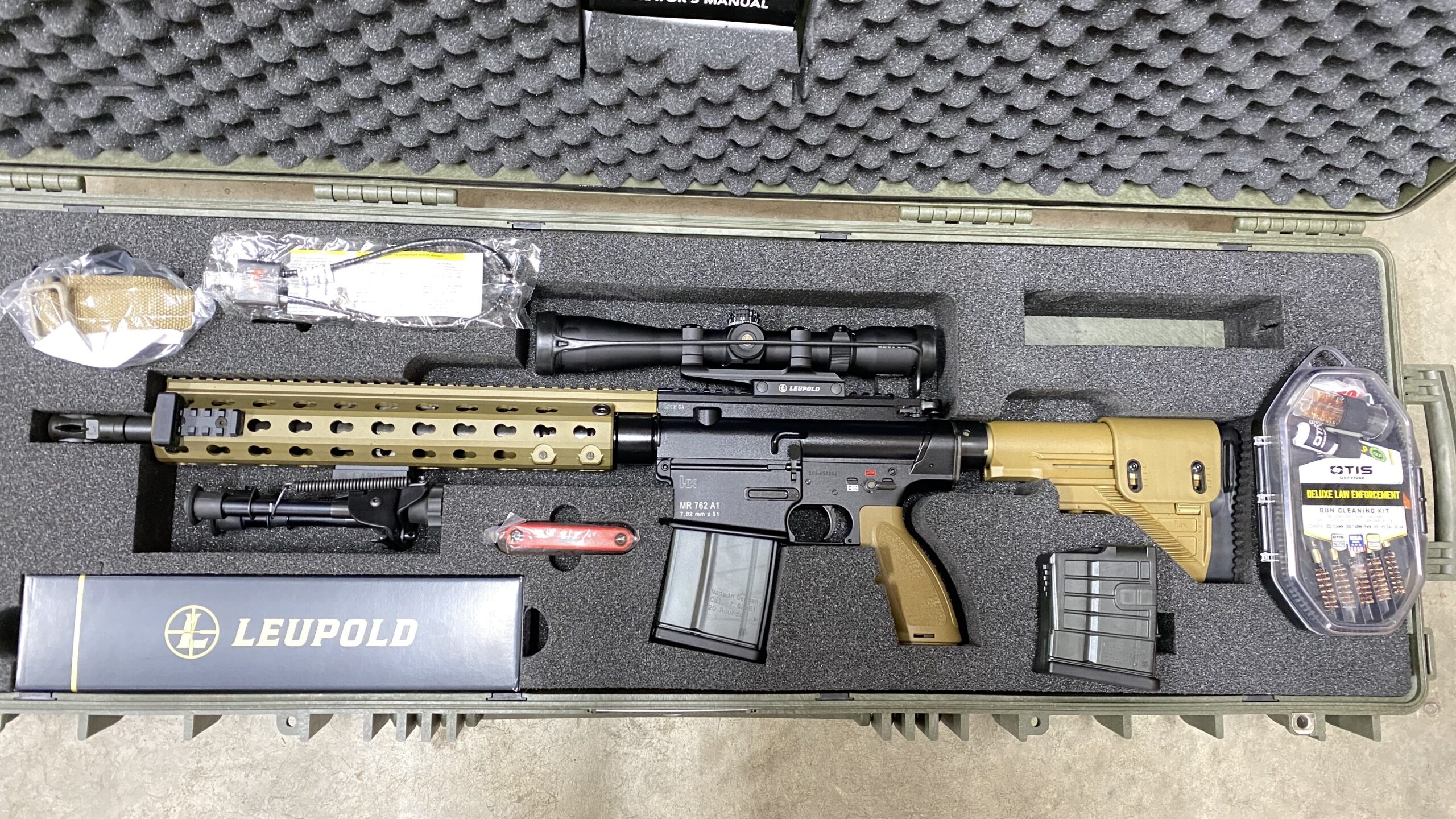 Heckler & Koch M762A1 7.62 NATO Long Rifle Package II - MR762LRP‐A1