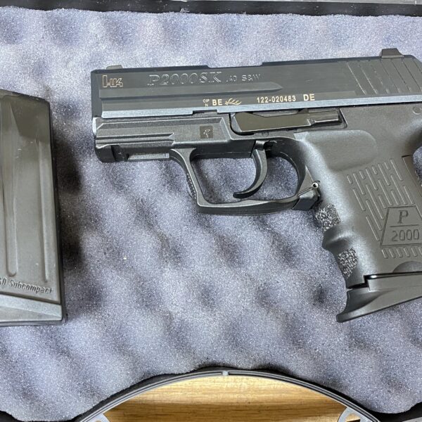 Heckler & Koch P2000SK V3 40 S&W DA/SA 2-9 rd 704303-A5