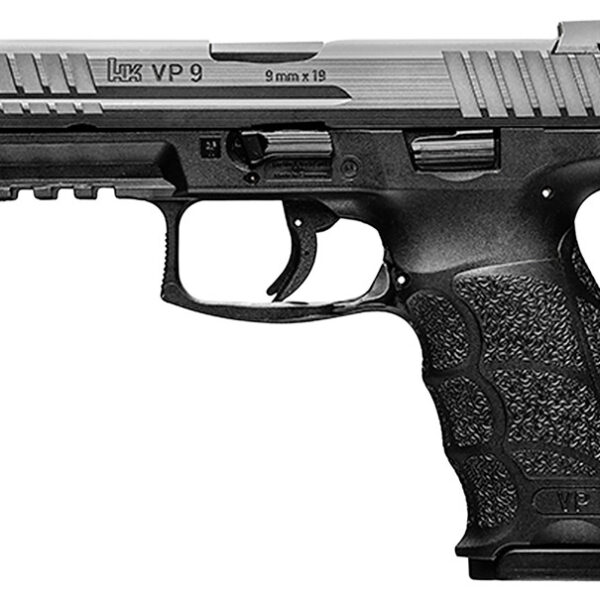HECKLER & KOCH VP9, 9mm, 4.09" Barrel, Night Sights, Black, (3) 10-Rd