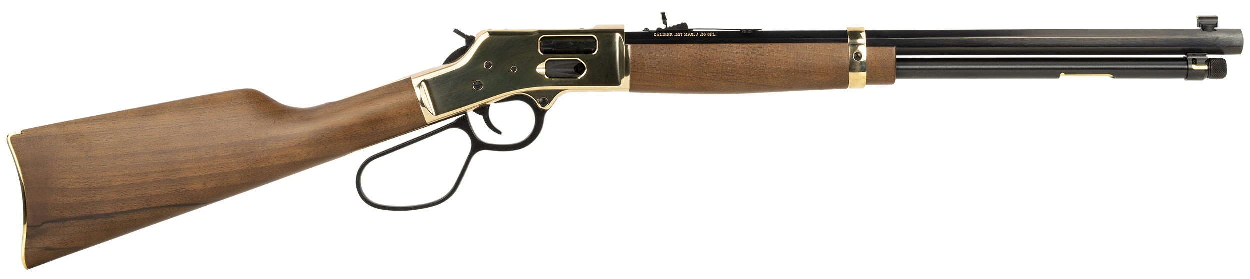 Henry Big Boy Brass 357 Mag Large Loop Side Gate H006GMLL