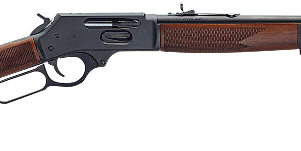 Henry H009G-360BH Side Gate 360 Buckhammer 5+1 20", Blued Steel Barrel/Rec, American Walnut Furniture, Adj. Sights