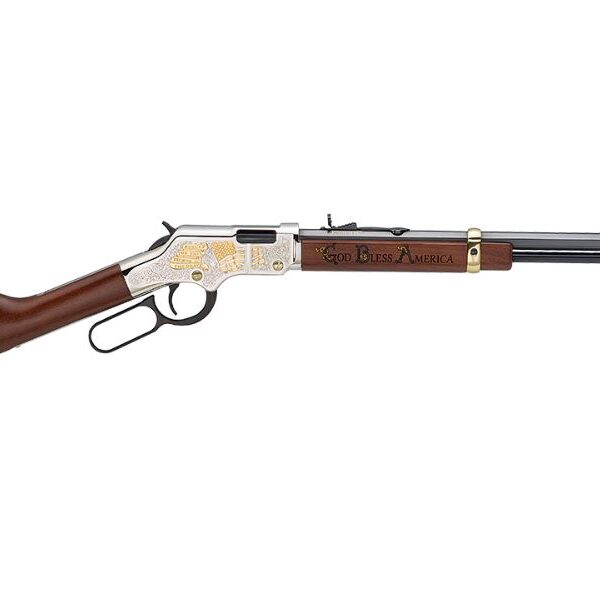 Henry Repeating Arms Goldenboy 22 LR God Bless America H004GBA
