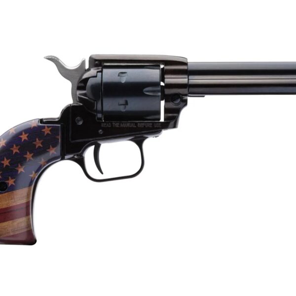 Heritage Rough Rider 22 LR US Flag Grips RR22B4GOLDUSA