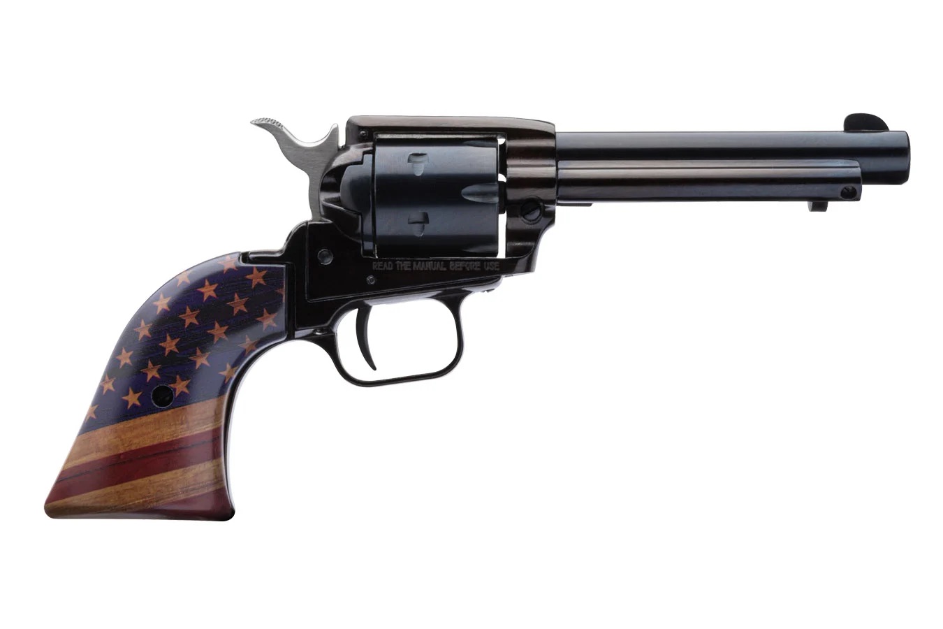 Heritage Rough Rider 22 LR US Flag Grips RR22B4GOLDUSA
