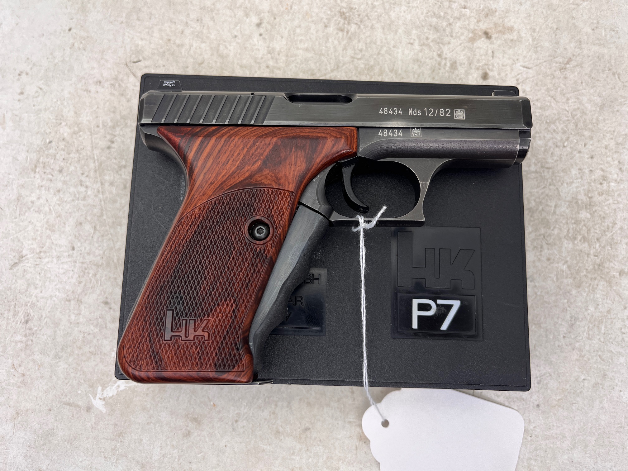 HK Heckler & Koch HK P7 9mm German Made Squeeze Cocker