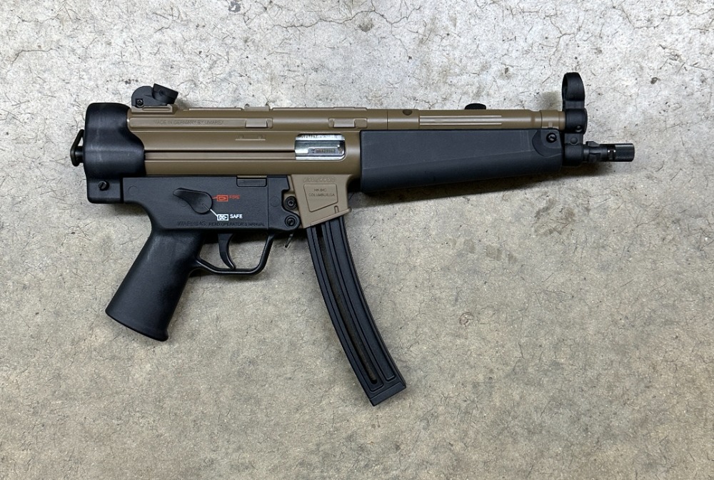 HK Heckler & Koch MP5 22 LR FDE 10 Round Capacity 81000630