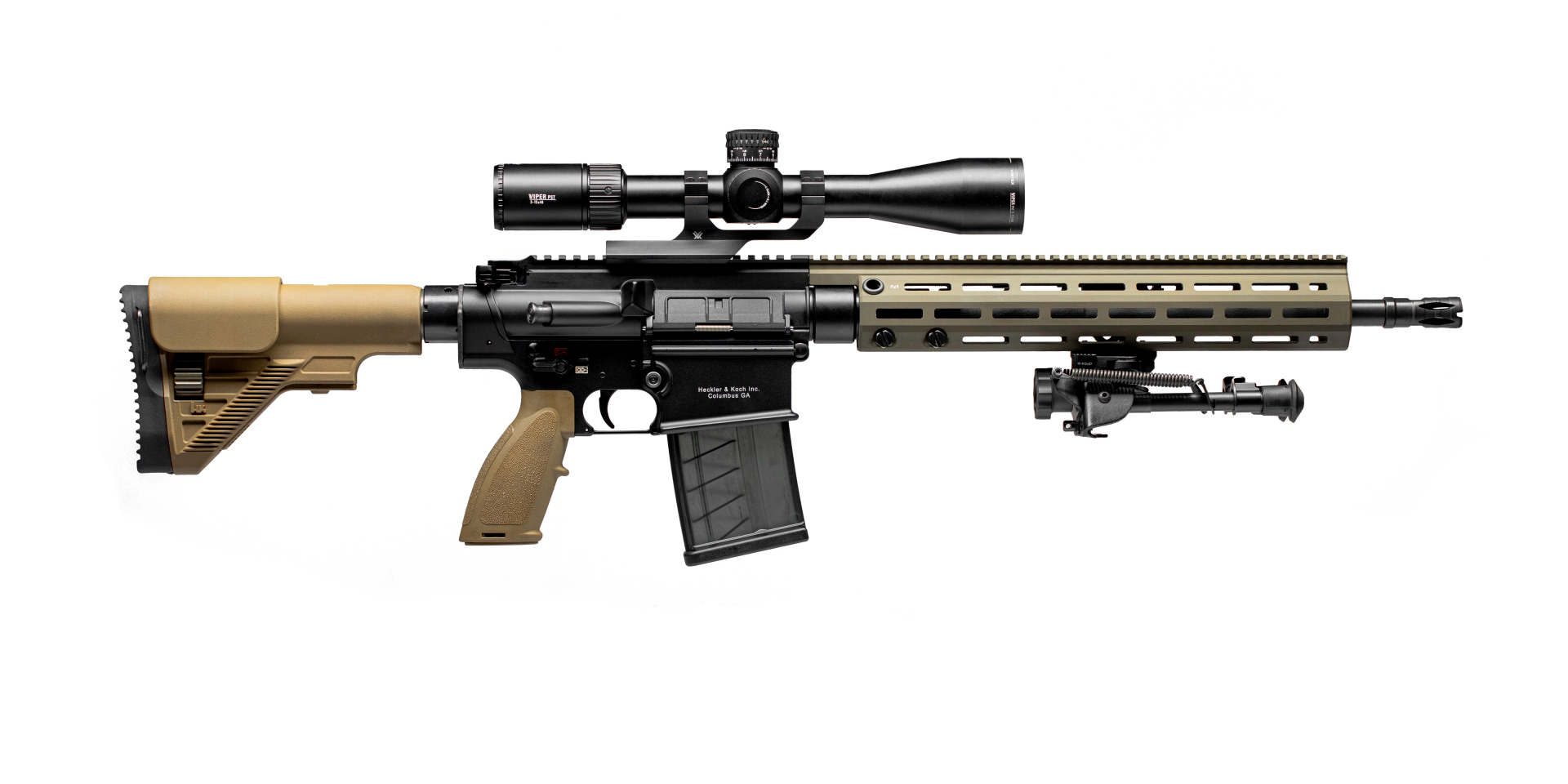 HK Heckler & Koch MR762A1 LRP III 308 W/ 3-15X44 Vortex 81000499