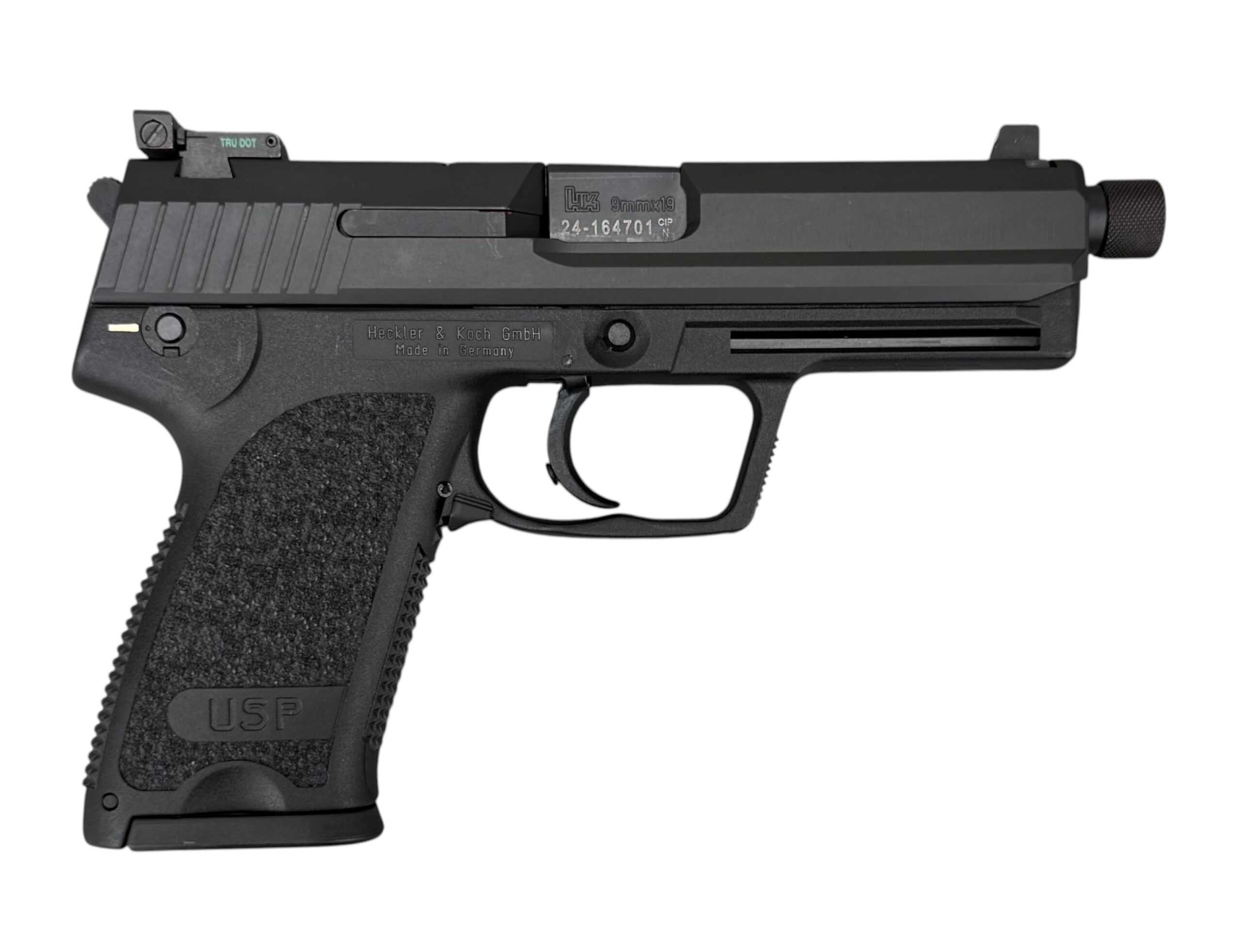 HK Heckler & Koch USP9 Tactical 9mm USP9T USP 15 Round Capacity 709001TLE-A5