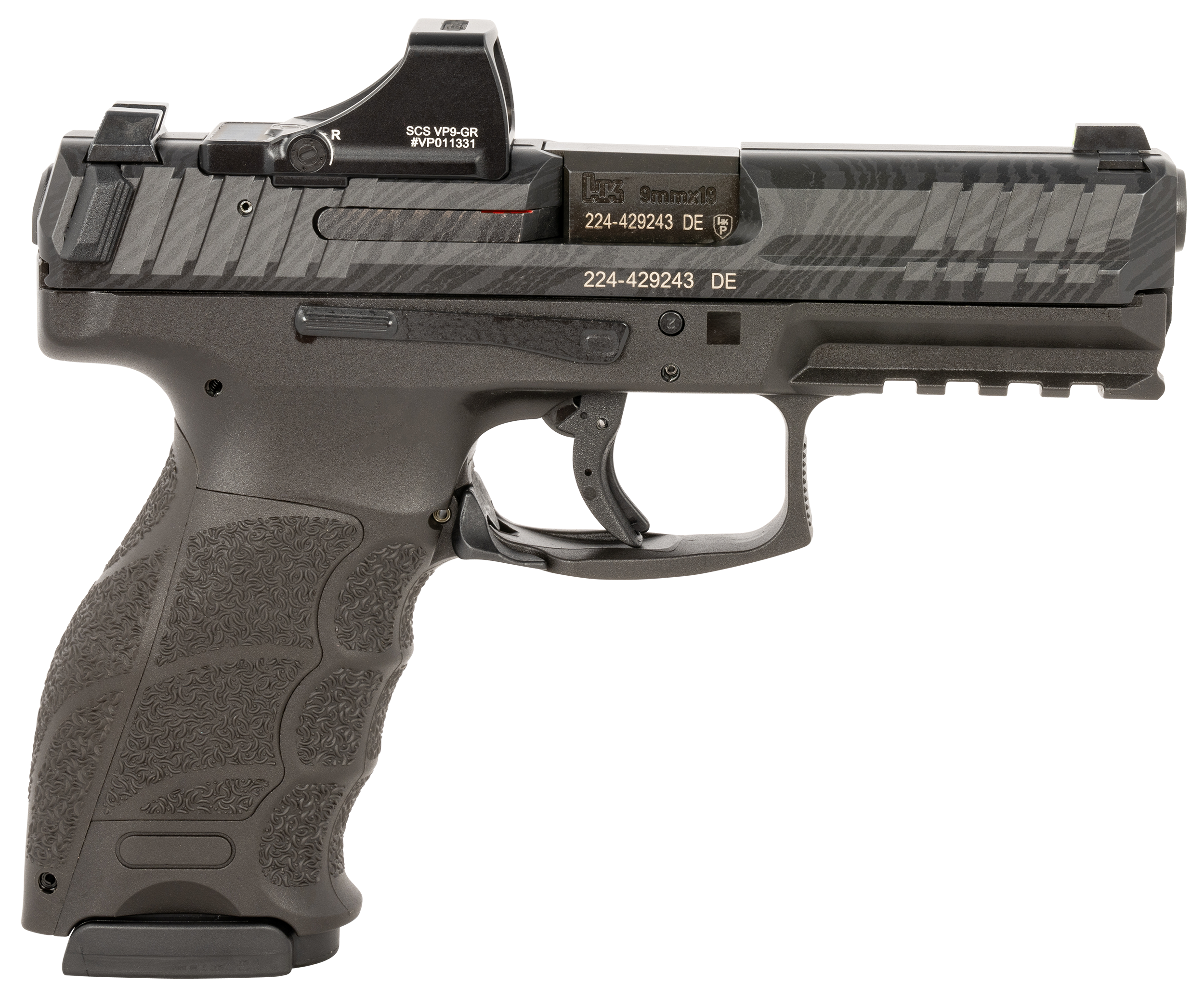 HK Heckler & Koch VP9 9mm Damascus W/ Holosun SCS Green Dot 81000879