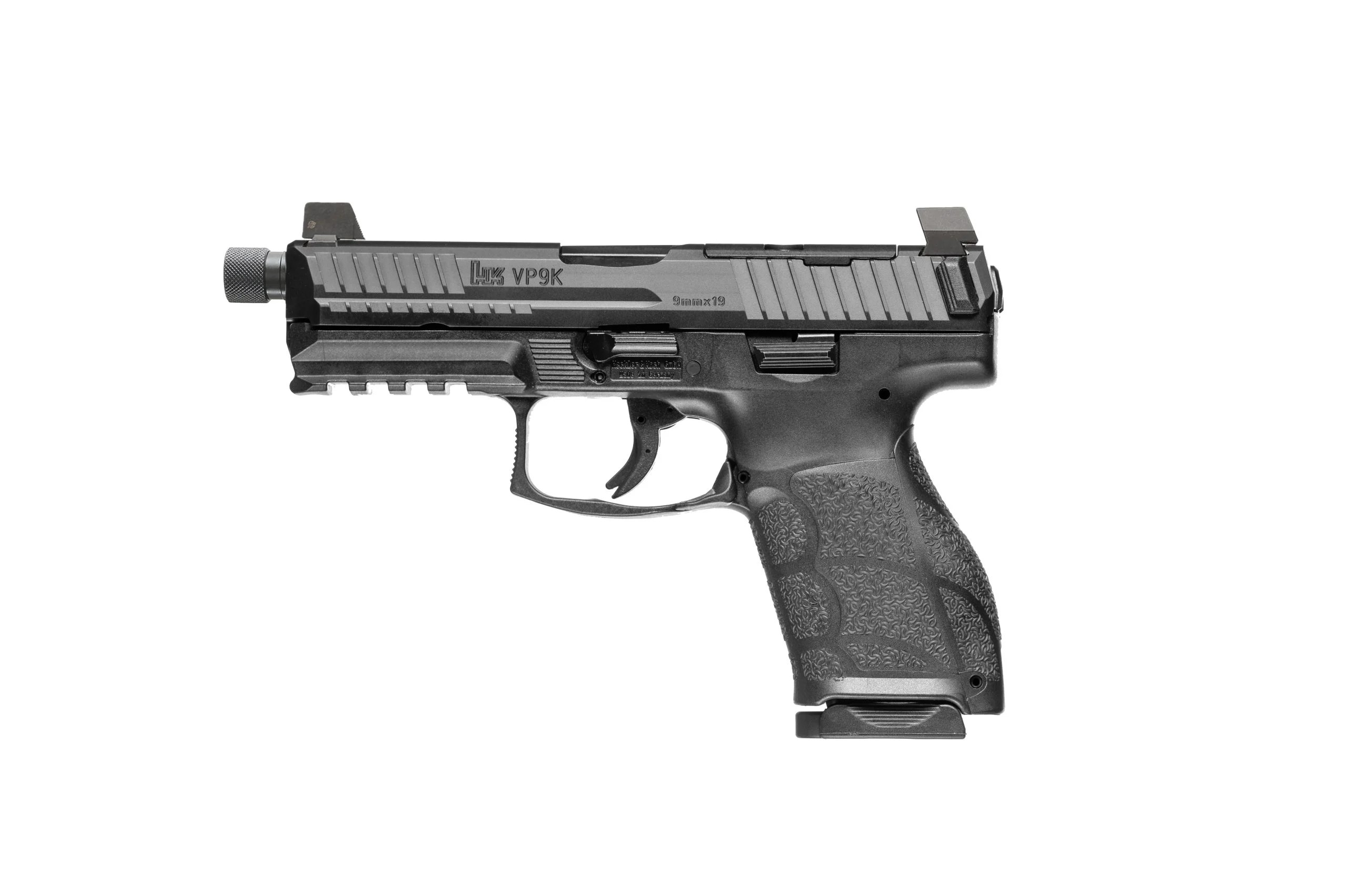 HK Heckler & Koch VP9A1 K Tactical 9mm Threaded Barrel Optics Ready 15 Round Capacity 81001230