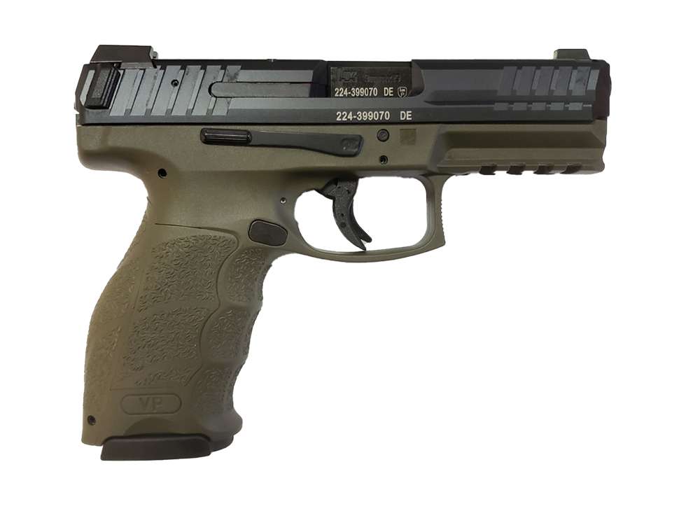 HK Heckler & Koch VP9B 9mm OD Green Night Sights 3- 10 Round Mags 81000773
