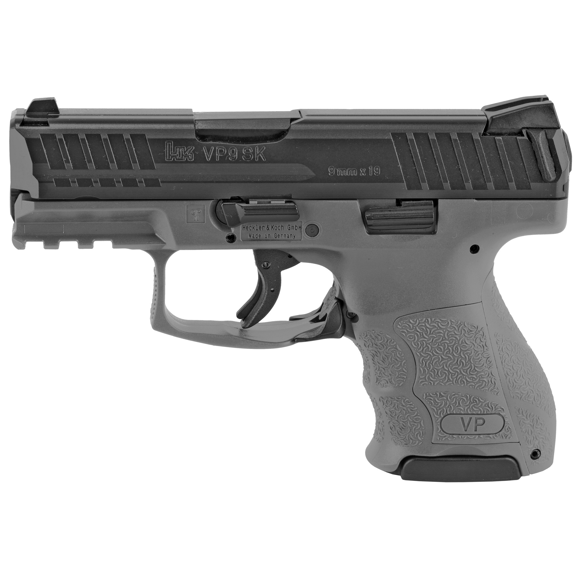 HK Heckler & Koch VP9SK 9mm Grey Gray Frame Striker Fire VP9 81000649