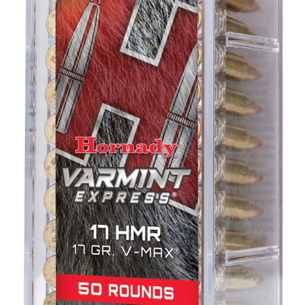 HORNADY 83170 VARMINT EXPRESS 17 HMR 17 GRAIN V-MAX 50 RNDS