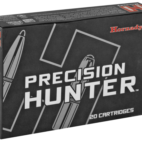HORNADY 85586 PRECISION HUNTER 280 ACKLEY 162 GRAIN ELD-X 20 RNDS