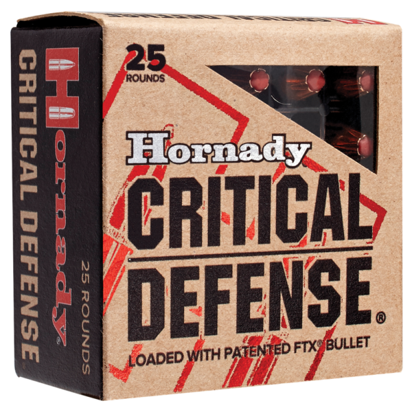 HORNADY 90060 CRITICAL DEFENSE 32 H&R MAG 80 GRAIN FLEX TIP 25 RNDS