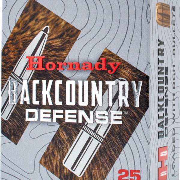 HORNADY 90268 BACK COUNTRY 9MM +P 138 GRAIN 25 RNDS