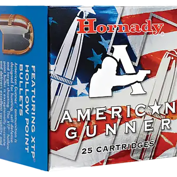 HORNADY 90504 AMERICAN GUNNER 357 MAGNUM 125 GRAIN XTP 25 RNDS