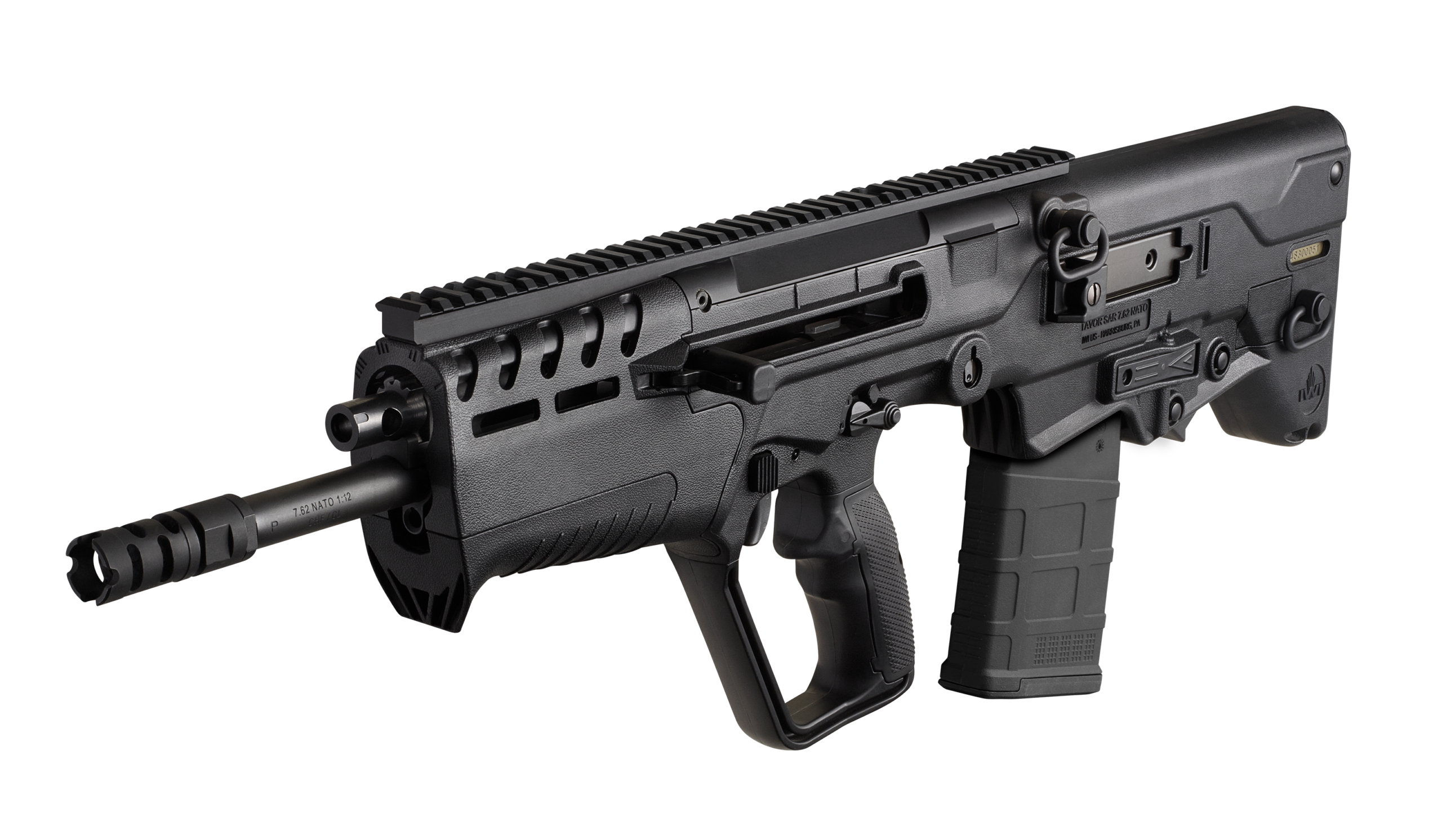 IWI Tavor 7 308 / 7.62x51 Black 16" Barrel Bullpup 20 Round Capacity T7B16