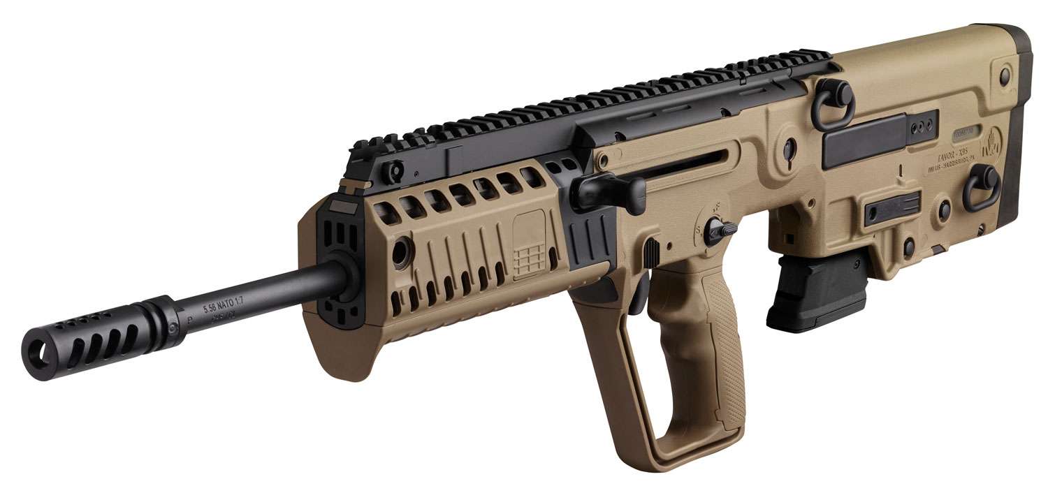 IWI Tavor FDE X95 556 Nato 18" Barrel NJ/MD Compliant 10 Round XFD18RS