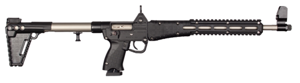 Kel-Tec Sub 2000 Gen 2 40 S&W 16" Glock 23 Nickel Boron